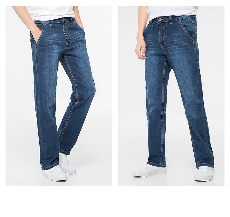 Jean décontracté grande taille pour homme