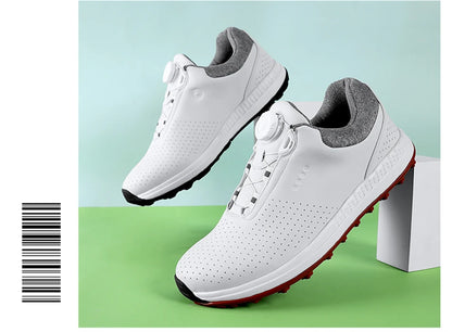 Chaussures de golf respirantes et luxueuses pour hommes