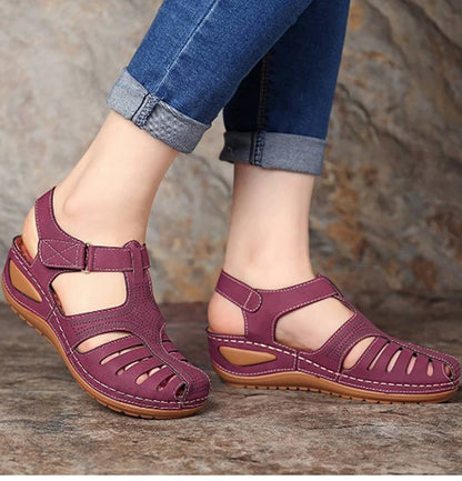 Women Sandals Bohemian Style Summer Shoes For Women Summer Sandals With Heels Gladiator Sandalias Mujer Elegant Wedges Shoes