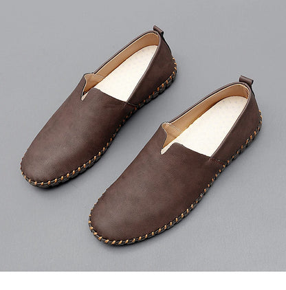 Chaussures décontractées d'extérieur, mocassins faits à la main