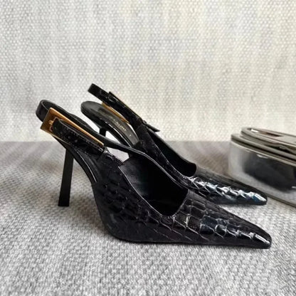 Sandales pointues à talons hauts pour femmes