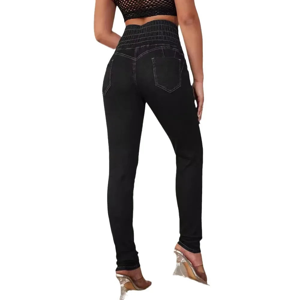 Pantalon en jean pour femme