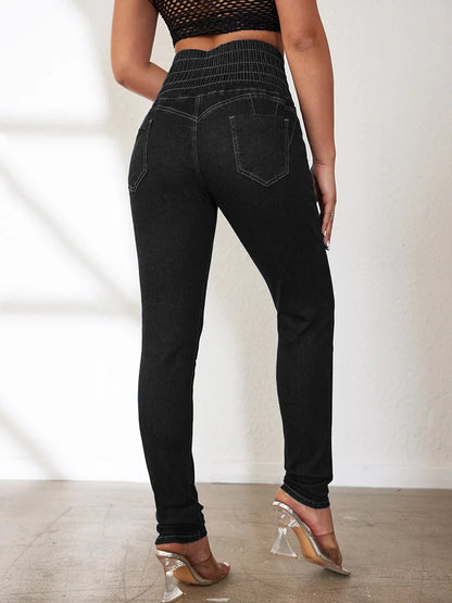 Pantalon en jean pour femme