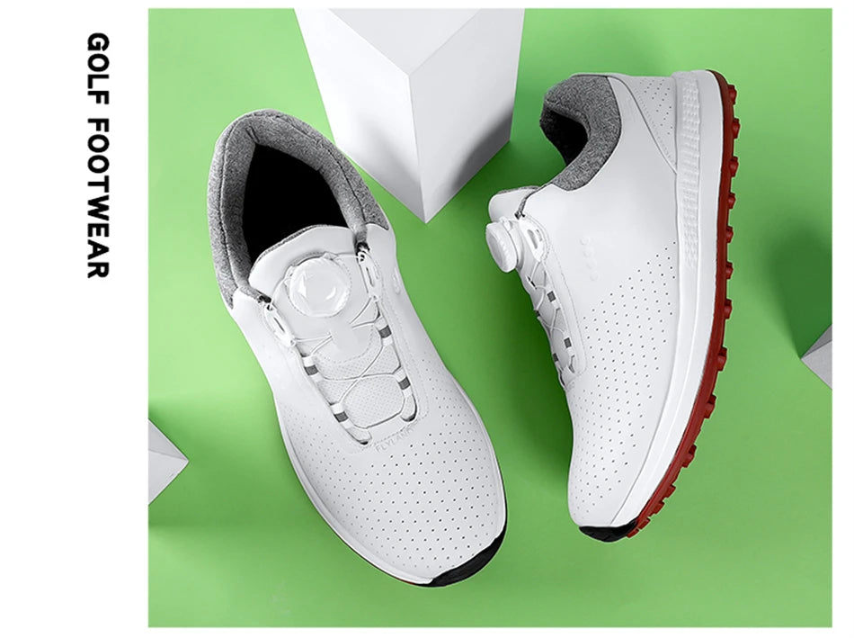 Chaussures de golf respirantes et luxueuses pour hommes